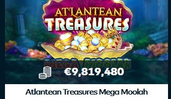 Atlantean Treasures Mega Moolah hos Fun Casino!